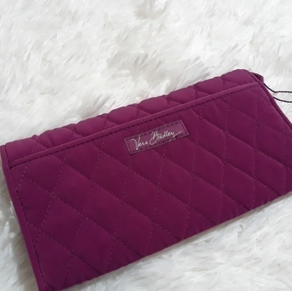 Vera Bradley Quilted Clutch Wallet